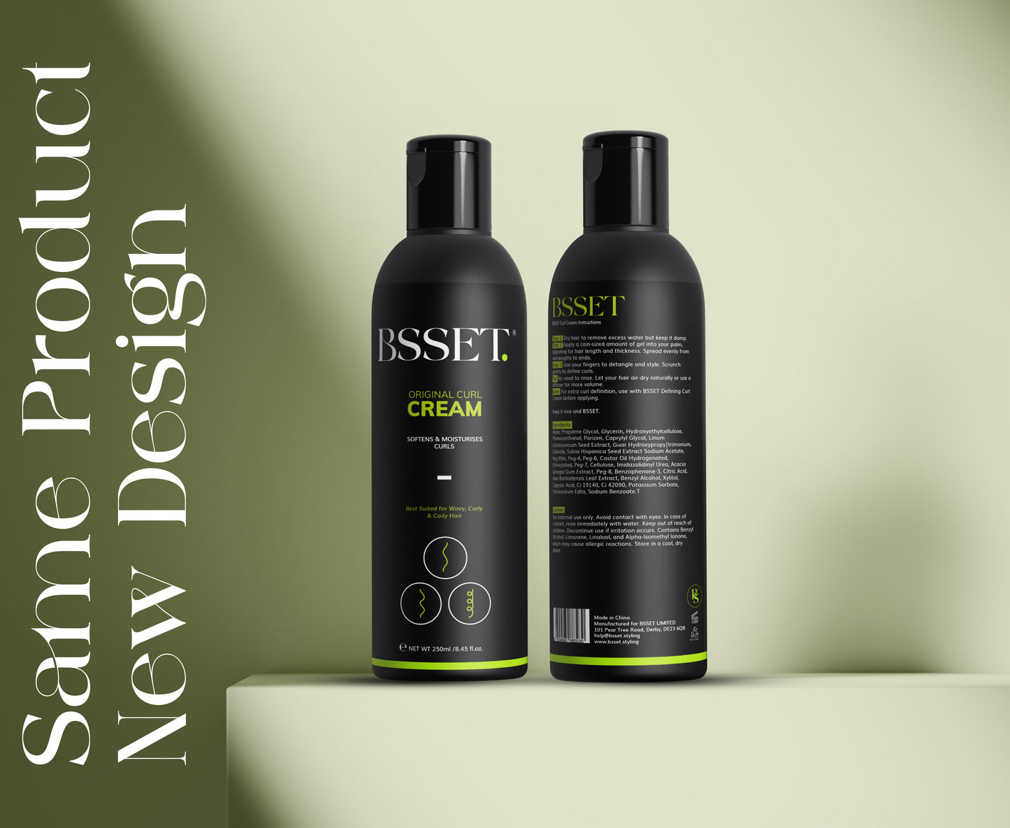 BSSET Original Curl Cream 250ml